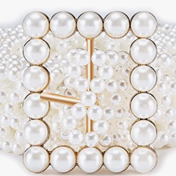 Pearl Belts Gift for Women Wedding Sash Belt for Dress Crystal Rhinestone main image 6